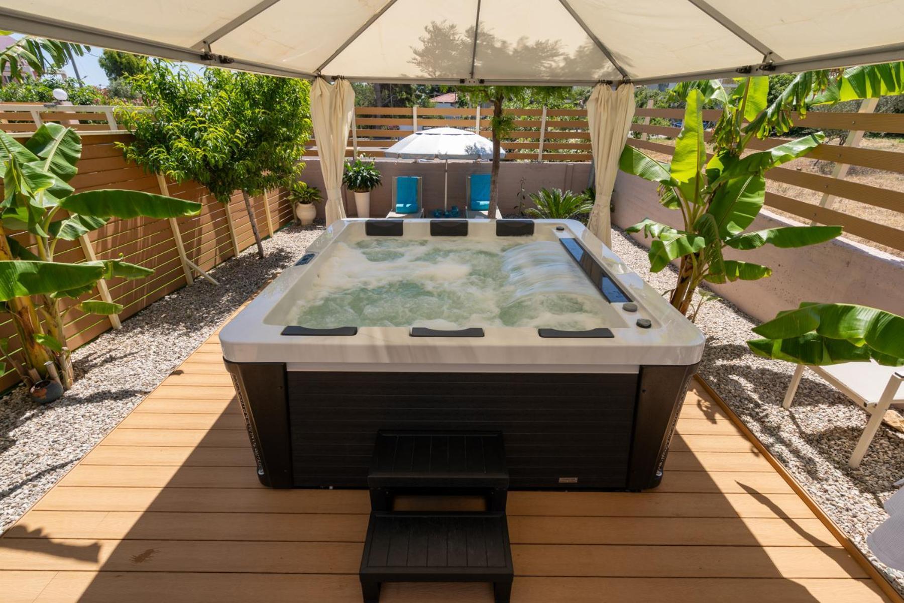 Modular Bungalows With Heated Pool Artemis Greece Exterior photo