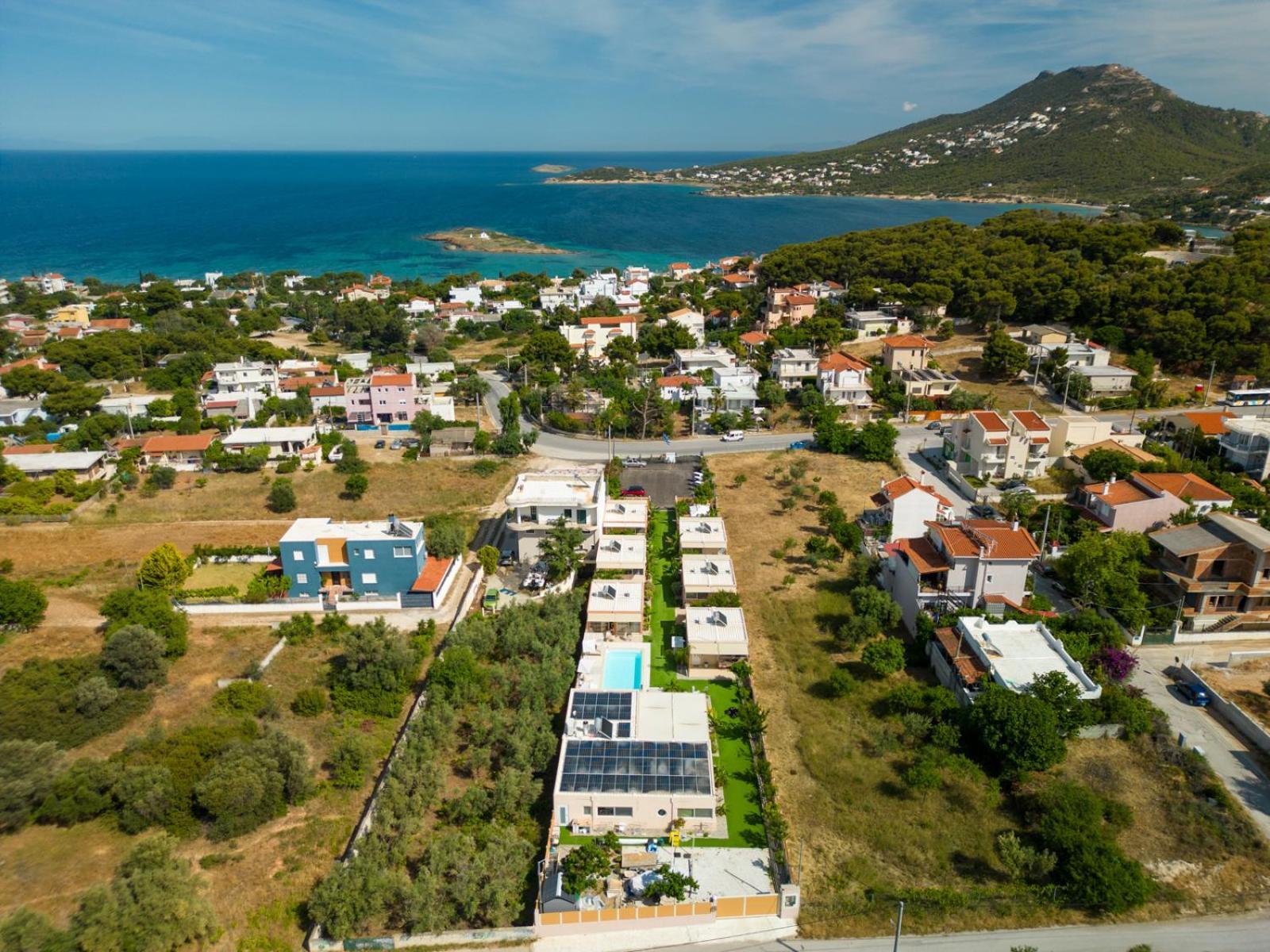 Modular Bungalows With Heated Pool Artemis Greece Exterior photo